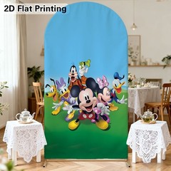 Mickey Mouse Clubhouse Backdrop Cover Kids Birthday Party Photo Background Prop