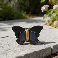 IP65 Waterproof Solar Wall Light Butterfly Design for Bedroom and Outdoor Use