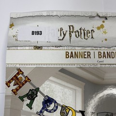NOS Harry Potter Customizable Birthday Banner Hogwarts Party Decoration