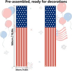 Weather-Resistant Patriotic Flag Banners for Veterans and Independence Day