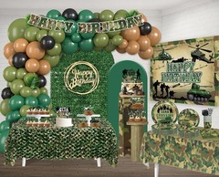 Army Birthday Party Decorations Kit NEW!