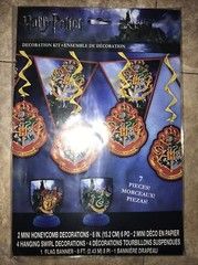 Harry Potter Party Decorations Kit Hanging and Honeycomb Birthday Decoration 7pc