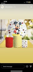 Renta Set Incluye, Diseño Personalizado , Cilindro Y Base Circular Backdrop