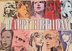 Taylor Swift Party Supplies Birthday Decor Party Favor Bag Tote Bag Shoe Charms