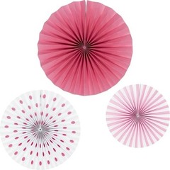 Pink and Gold Party Decorations Kit 36Pcs Way to Celebrate Birthday Baby Shower