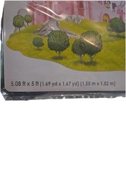 Enchanted Castle Prop Plastic 60″ Wall Background Decoration Princess Party Pink