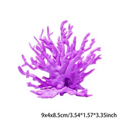 Artificial Underwater Coral Aquarium Fish Tank Simulation Plants Decoration