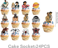 50Pcs Stranger Season 5 Things Party Supplies for Kids, Birthday Decorations Set