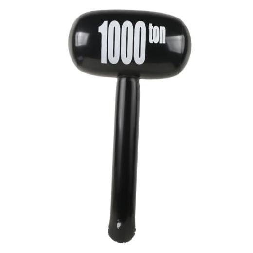 EVERMARKET Giant Inflatable Hammer,Funny Carnival Circus Birthday/Halloween