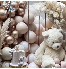 Blush Ivory Balloons Garland Kit Arch 80 PCs Birthday Parties Reception Decor