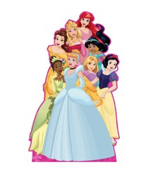 DISNEY PRINCESS CARRIAGE THEME PARTY LIFESIZE STANDUP STANDEE CUTOUT STANDIN SET