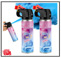 Gender Reveal Fire Extinguisher 2 Packs, Gender Reveal Smoker Bomb BLUE