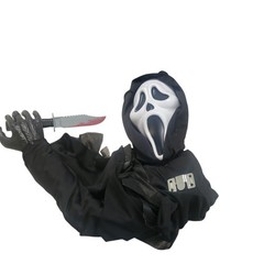 Fun World Ghost Face Tree Stalker Assassin Scream Halloween Outdoor Decoration