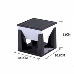Outdoor Solar Base Light Energy Saving LED Path Light for Garden Patio