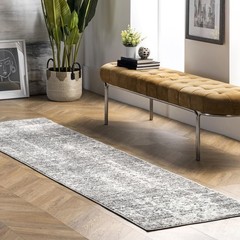 nuLOOM 2’5″ x 9’5″ Performance Indoor x (Rectangular), Deedra Grey