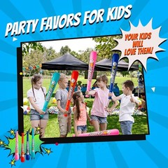 Inflatable Baseball Bats in Bulk – (Pack of 12) – Giant 42 Inch Baseball Party F