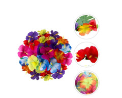 36pcs Artificial Silk Hibiscus Flowers Hawaiian Bar Party DIY Decor home decorat