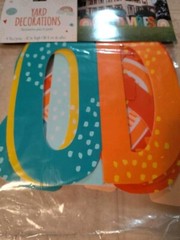 Sunshine And Rainbows Party Birthday Bundle Scene Setter Banner Yard Wall Decor