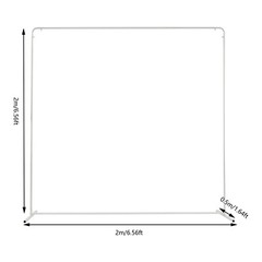 Wedding Backdrop Stand, Metal Stand Kit, Backdrop Stand for Wedding/Ceremony USA
