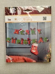 Merry Christmas Party Decorations Banner