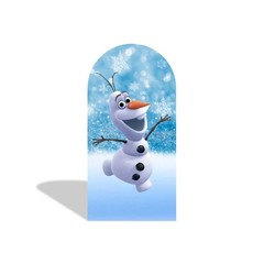 Anna Elsa Frozen Arch Backdrop Cover Birthday Photo Background Party Decor