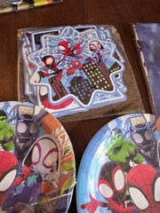 SPIDERMAN SUPERHEROS BIRTHDAY PARTY PACK (SP5) SM1
