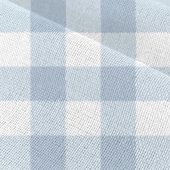 Dusty Blue Gingham Table Runner Blue Checkered Boy Girl Baby Shower Birthday