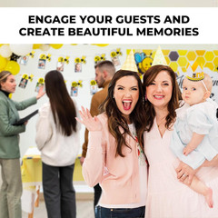 IT’S FUN to BEE ONE First Birthday Decorations – 300+Pcs Decor & Table Set – One