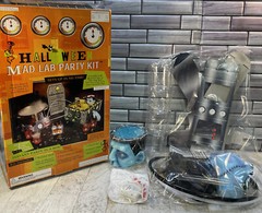 Halloween Mad Lab Party Kit Instant Party In A Box Open Box