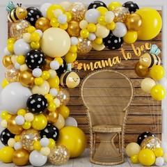 Juego De Guirnalda De Globos De Abeja Para Niñas Ninas Kit De Arco De Globo NEW.
