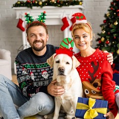 Diademas navideñas y accesorios para disfraces, recuerdos de fiesta