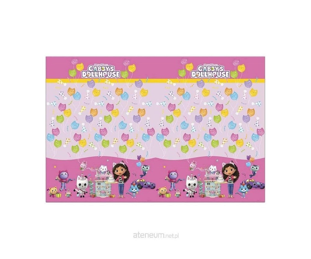 Procos Gabby’s Dollhouse Plastic Party Tablecover