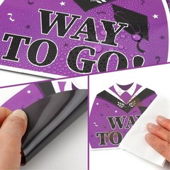 Graduation Car Decorations Magnets, 22pcs Class of 2026 Grad Decor Car Magnet…