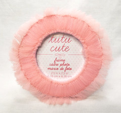 Tutu Cute Tulle Photo Picture Frame Baby Shower Decor Party Favors Lot of 7