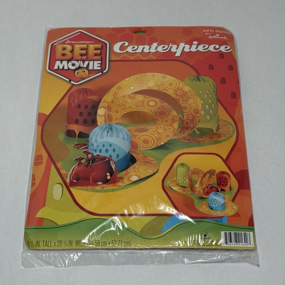 NEW NOS 2007 Dreamworks The Bee Movie Birthday Party Centerpiece Decor