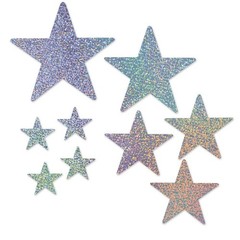 Beistle Star Cutouts – 9 Per Package – General Occasion | Party Supply