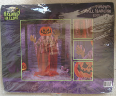 Halloween decoration Large Pumpkin Wall Hanging H300 x W160 cm