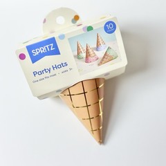 Ice Cream Cone Party Decorations & Party Supplies 6pc set
