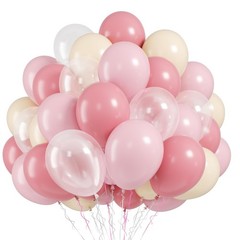 Dusty Pink Balloons, 50 Pcs Light Pink Balloon, Blush Balloons, 12 Inch Apric…
