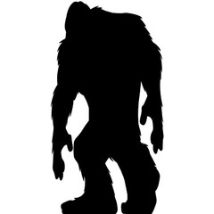 SP12642 BigFoot Big Foot 87in Extra Large Silhouette Cardboard Cutout Stand