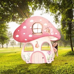 Large 70 Inch Mushroom Shaped Photo Prop Fairy Birthday Party Decorations Use…