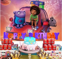 Home Party Supplies Backdrop Banner Background Vinyl Birthday Gift