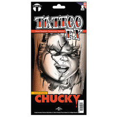Tinsley Transfers Child’s Play Here’s Chucky Temporary Tattoo – Morris Costumes