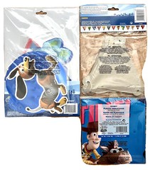 Disney Pixar Toy Story 4 (3-Pack; 9pc) Birthday Party Supply Kit Banner