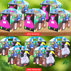 Gorilla tag Party Supplies happy birthday centerpiece decoration gift box favor