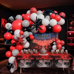 Ultimate Stranger TV Party Decoration Set – Balloons, Cake Toppers, Backdrop