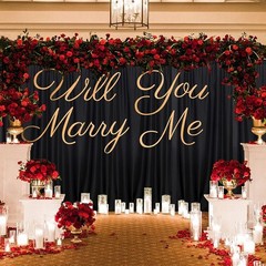 Luxurious Black Curtain Panels – 5ft x 10ft Design for Stunning Event Backdrops