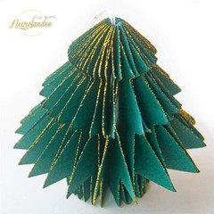 Paper Honeycomb Party Decorations – 3PCS 3D Mini Glitter Edge Paper Honeycomb