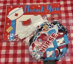 Thank You Nurses Photo Booth Props With Photo Frame And 14 Pc Paper Glasses