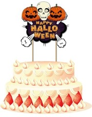 Halloween Balloons Banner Kit 44Pcs Large Type Happy Halloween Party Decorations